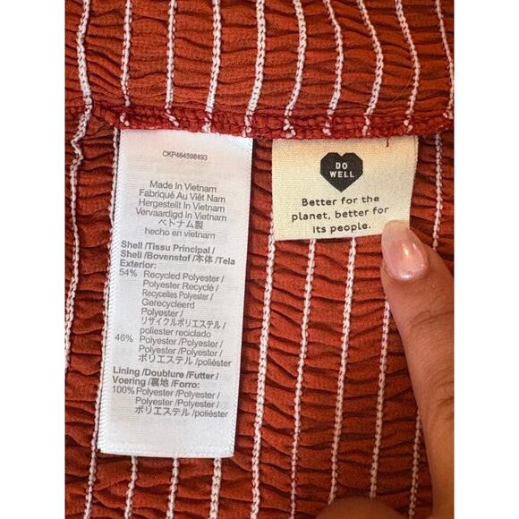 NWT! MADEWELL Julianne Smocked-Waist Top - Picture 6 of 14